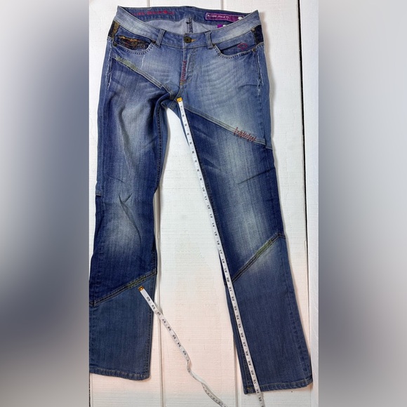 Azzure Jeans One-of-a-kind Y2K Straight Denim Size 28 - Picture 11 of 12